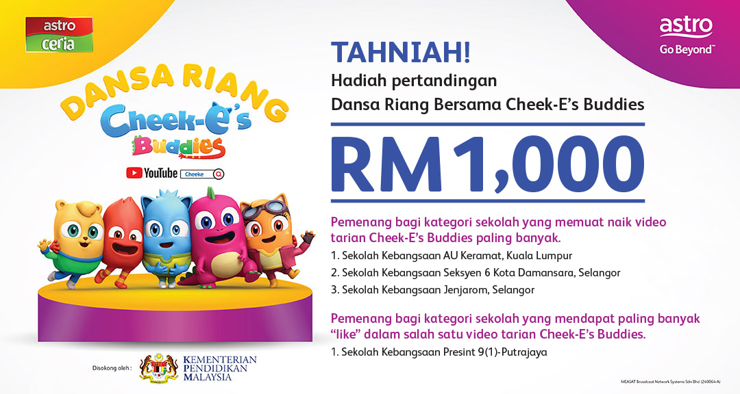 Dansa Riang Cheek-E's Buddies